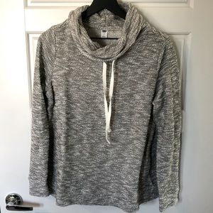 Cowl Neck Athleisure Sweater